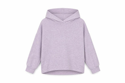 Marks and Spencer Girls Purple  Viscose Pullover Hoodie Size 8-9 Years  Pullover