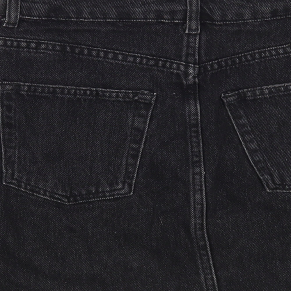 Womens UK Size 8 Topshop Mini Denim Skirt