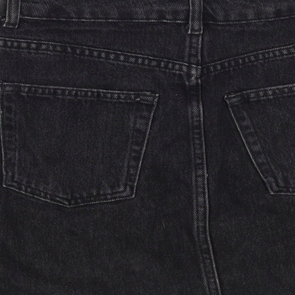 Womens UK Size 8 Topshop Mini Denim Skirt