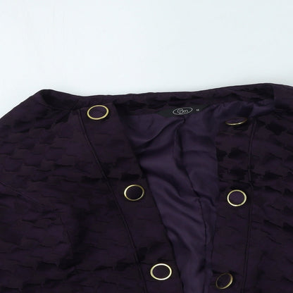 Womens UK Size 16 Bonmarché Purple Jacket