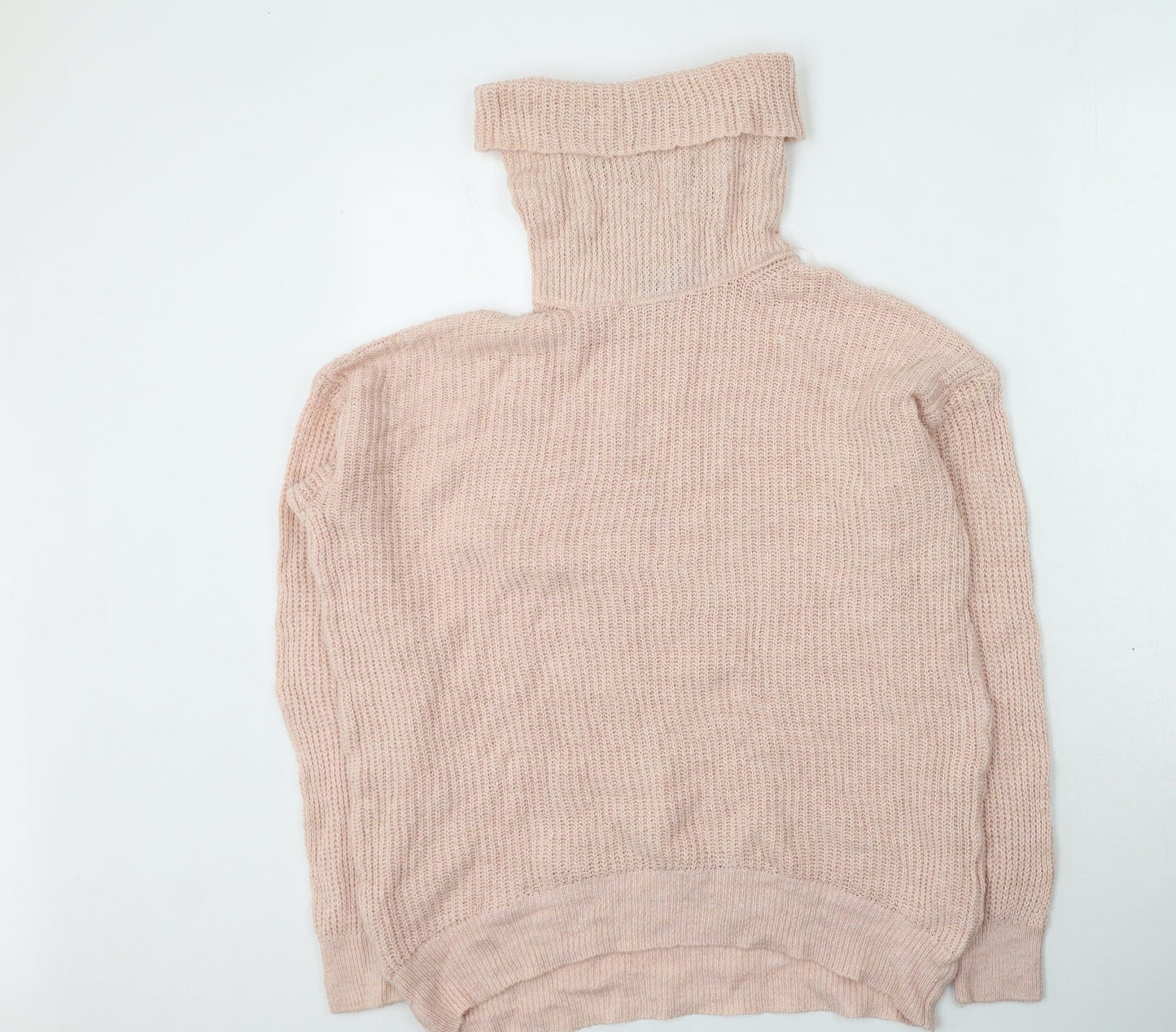 Womens UK Size M New Look Pink Pullover Jumper