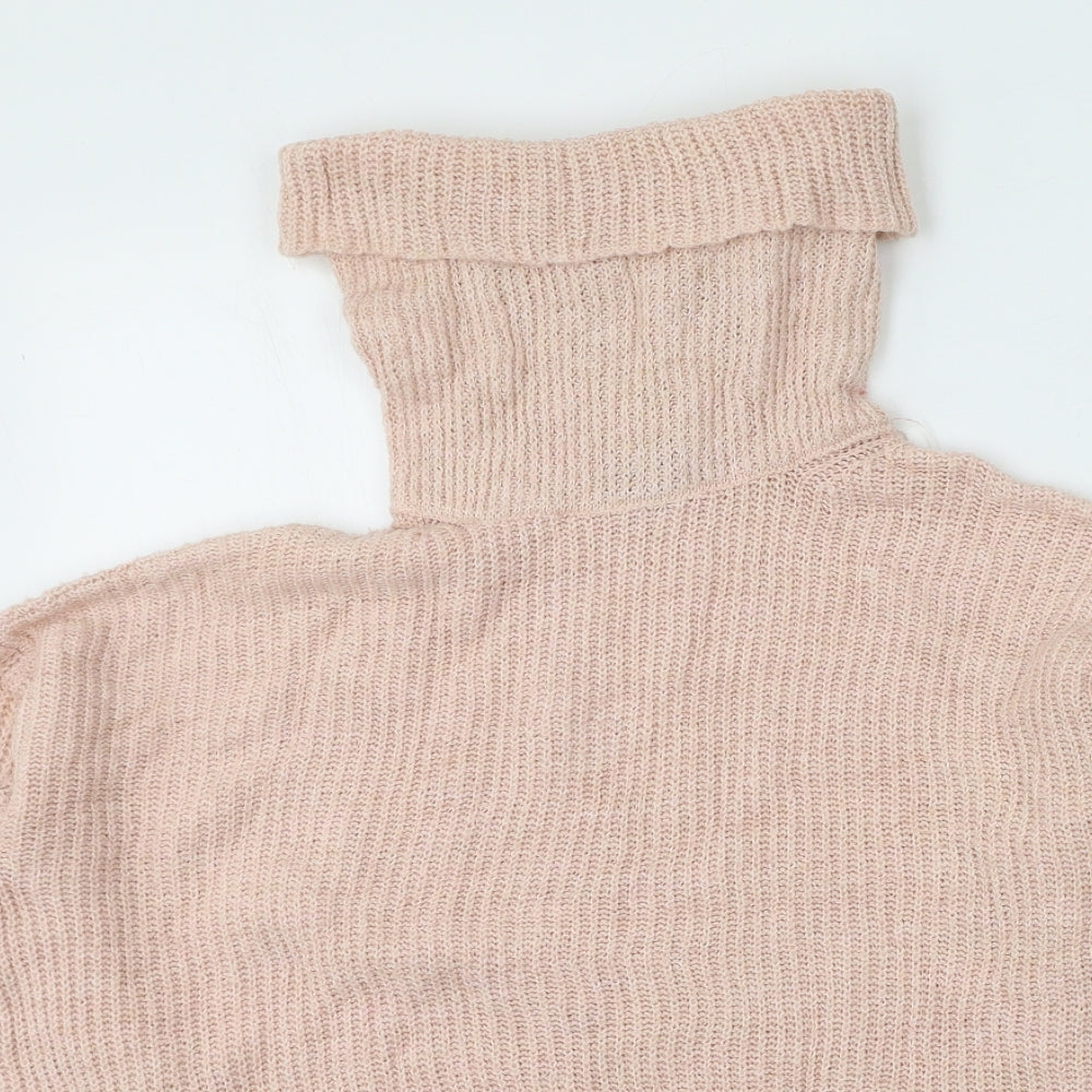 Womens UK Size M New Look Pink Pullover Jumper