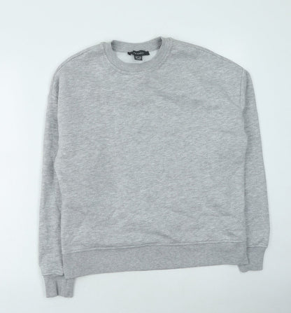 Primark  Womens Grey  Polyester Pullover Sweatshirt Size S