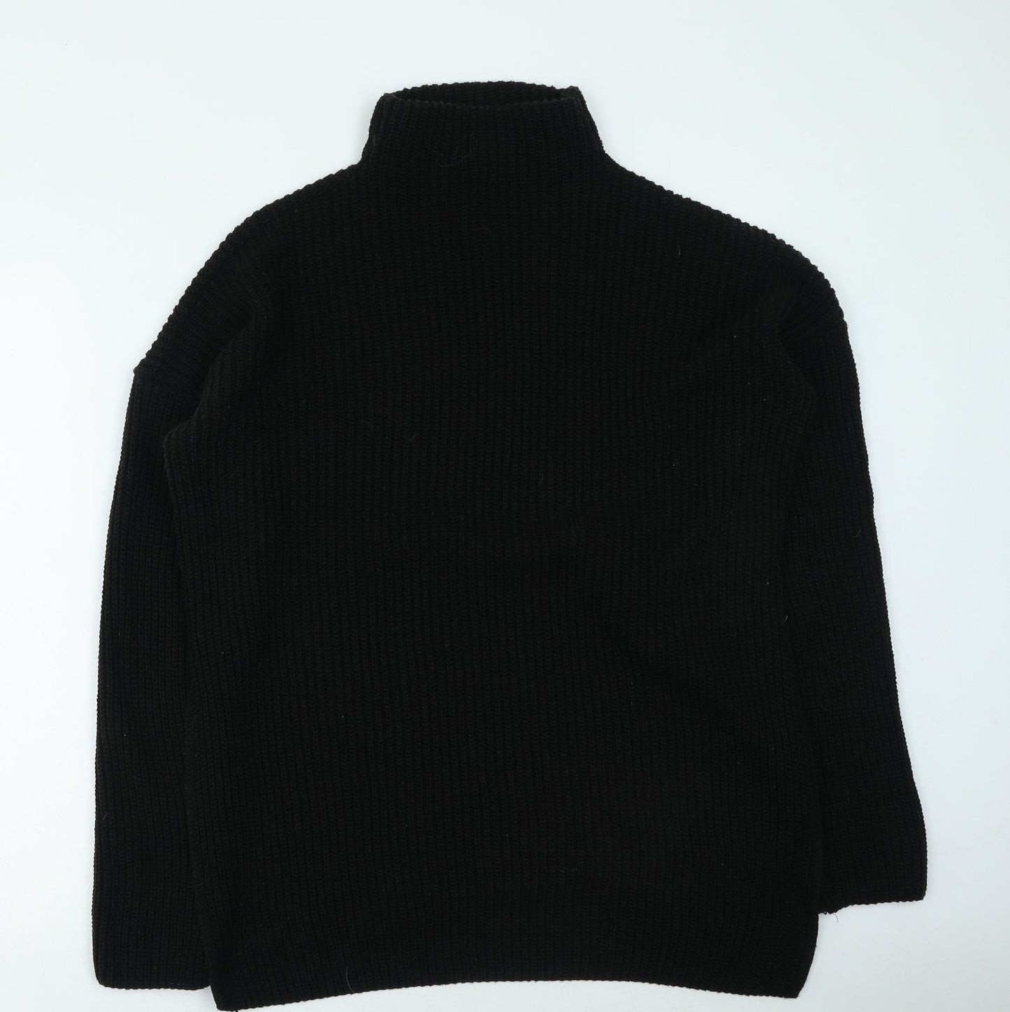 Womens UK Size 10 PRETTYLITTLETHING Black Pullover Jumper