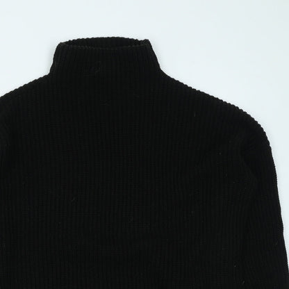 Womens UK Size 10 PRETTYLITTLETHING Black Pullover Jumper