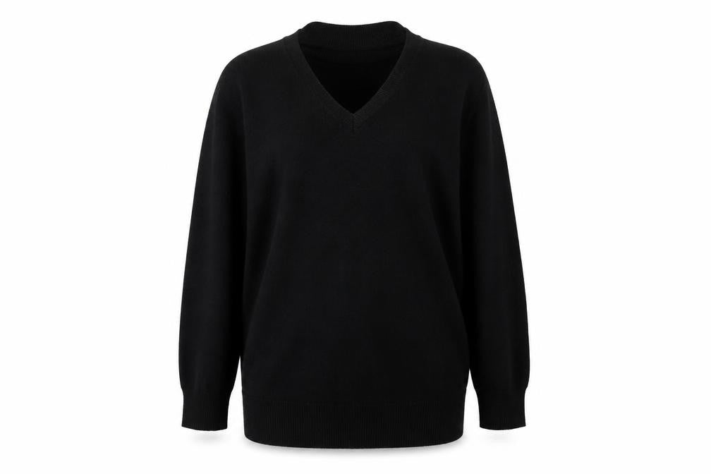 Womens UK Size M Papaya Black Pullover Jumper
