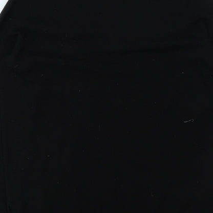 Womens UK Size M Papaya Black Pullover Jumper