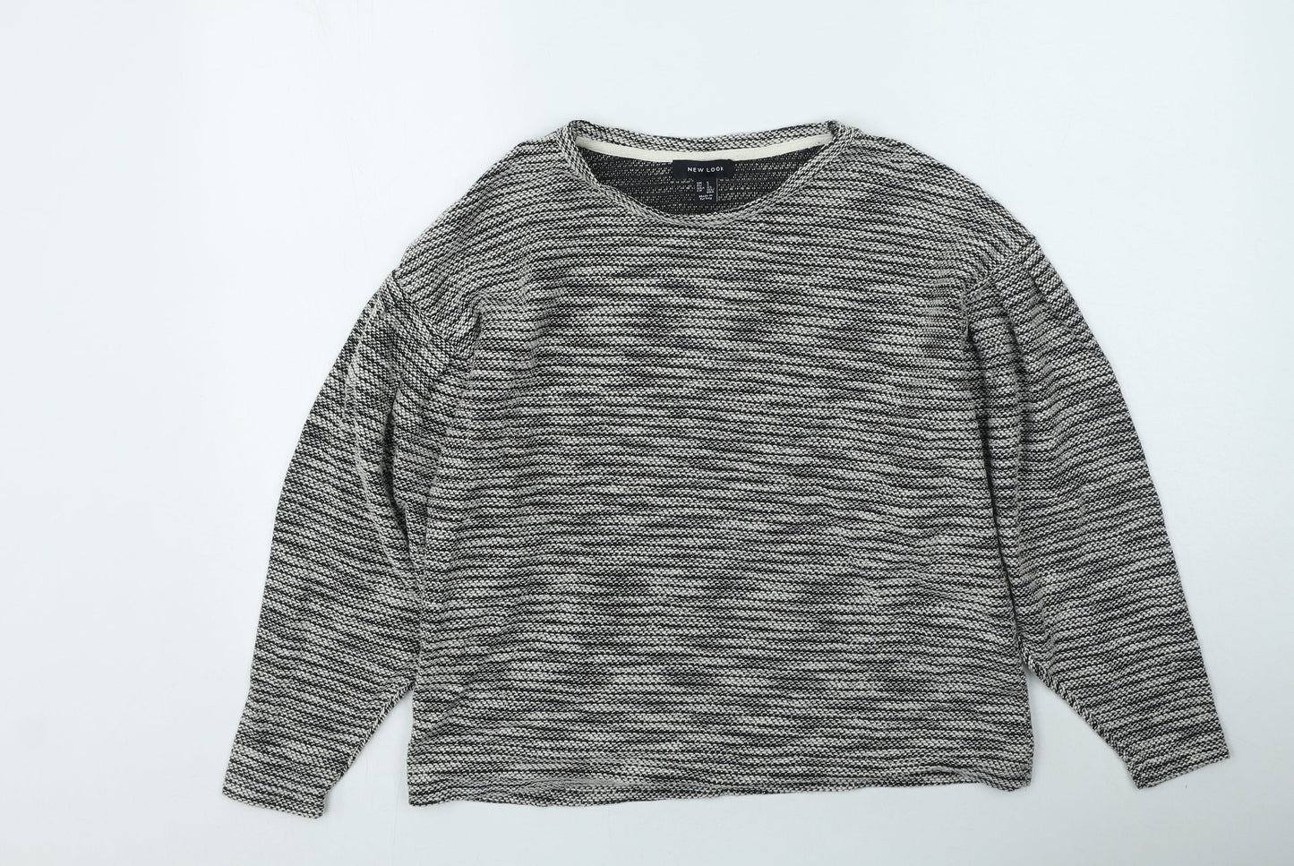 Womens UK Size S New look Black Pullover Jumper