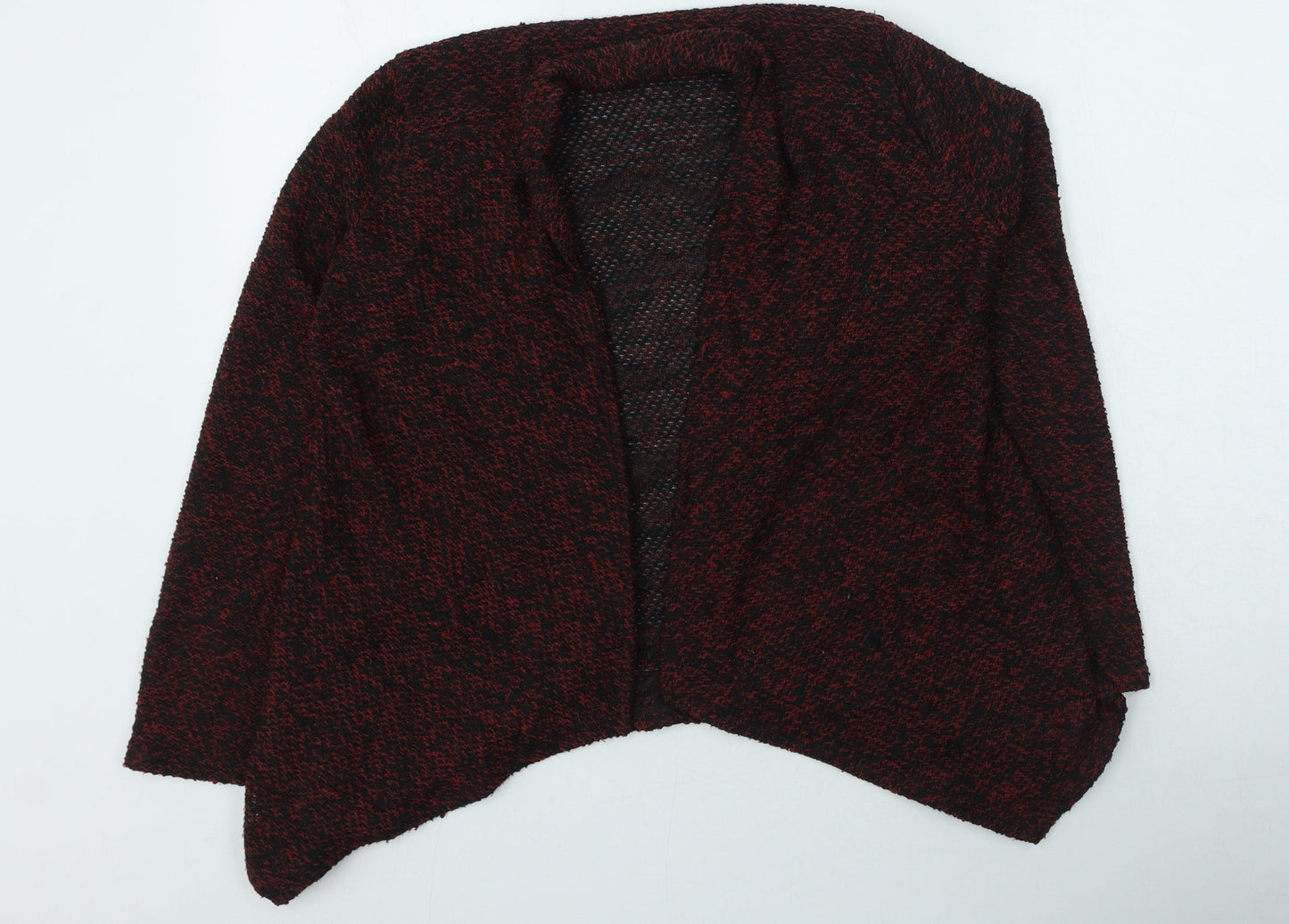 Womens UK Size 10 Marks and Spencer Red Cardigan Jumper