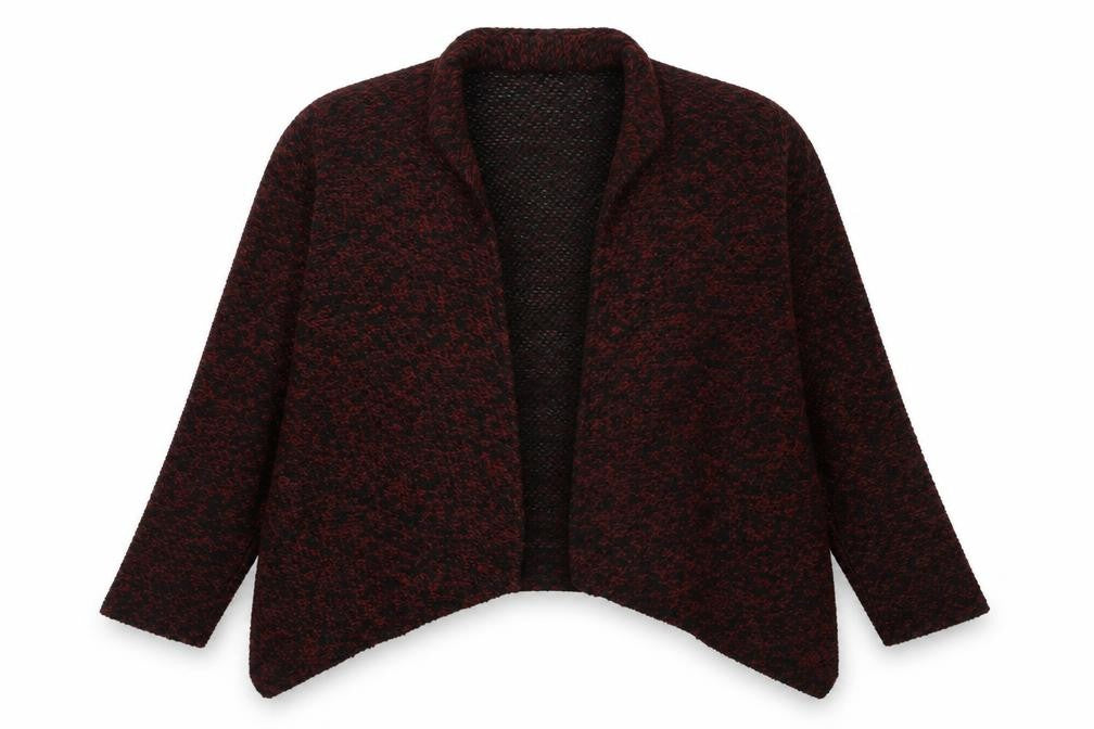 Womens UK Size 10 Marks and Spencer Red Cardigan Jumper