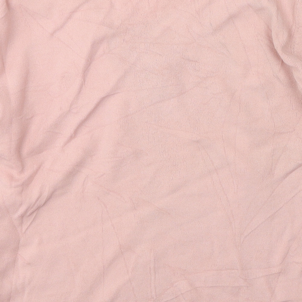 Womens UK Size M Bonmarché Pink Pullover Jumper