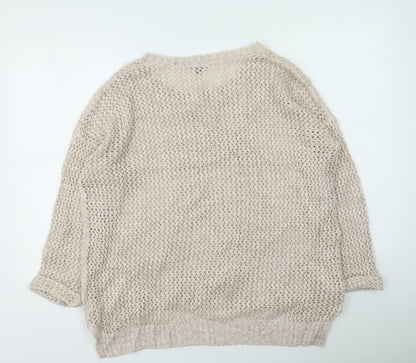 Womens UK Size 16 Warehouse Pink Pullover Jumper