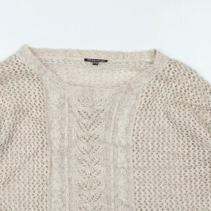 Womens UK Size 16 Warehouse Pink Pullover Jumper