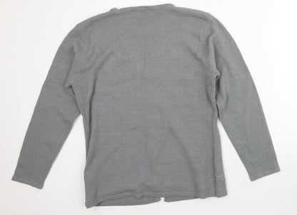Womens UK Size M Bonmarché Grey Cardigan Jumper
