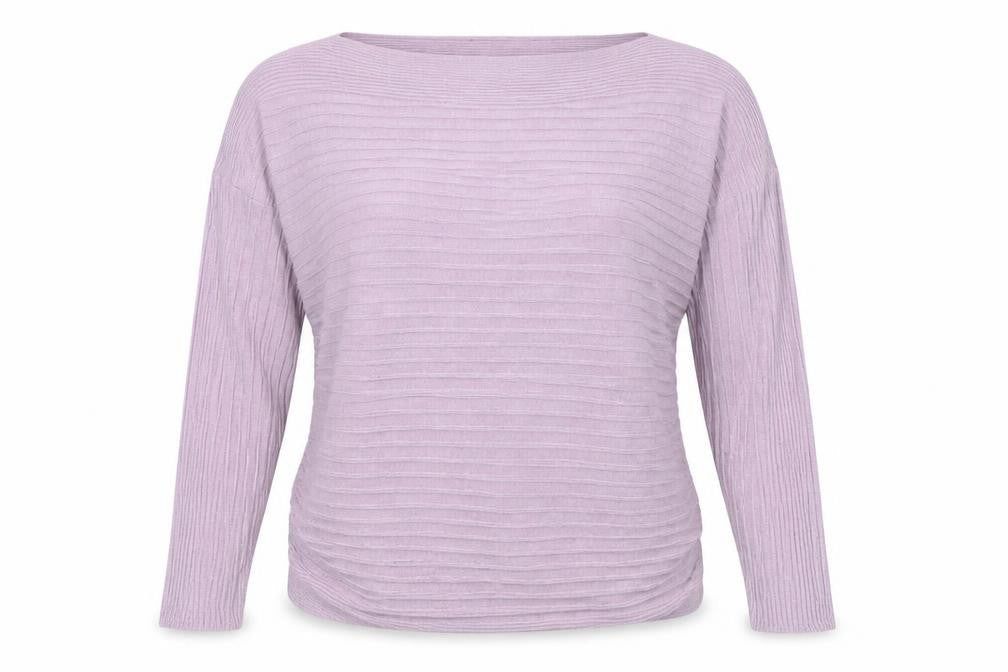 Womens UK Size L Preworn Purple Pullover Jumper