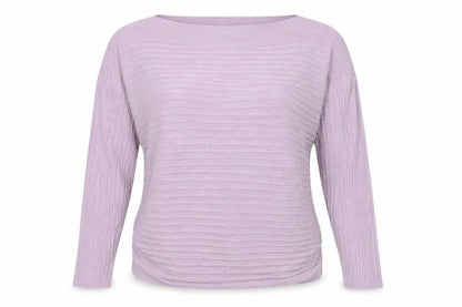 Womens UK Size L Preworn Purple Pullover Jumper