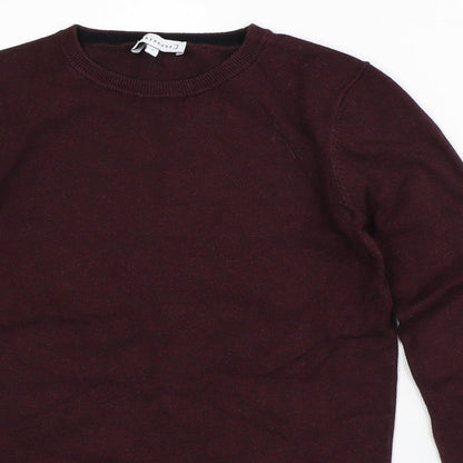 Warehouse Womens Purple  Viscose Pullover Sweatshirt Size 6