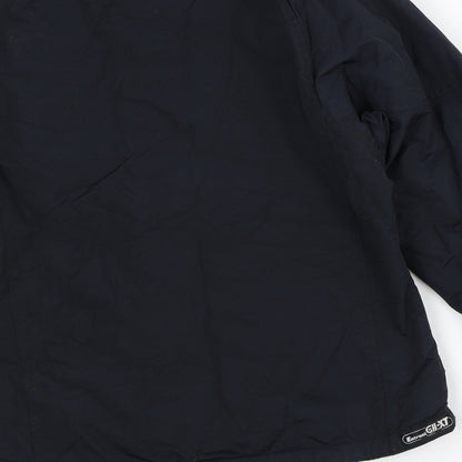 Mens UK Size S SOS Black Quilted Coat