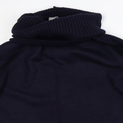 Womens UK Size 14 Classic Blue Pullover Jumper