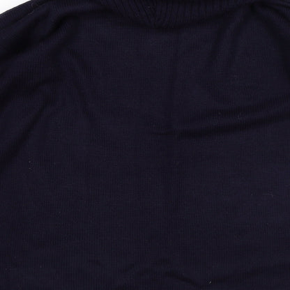 Womens UK Size 14 Classic Blue Pullover Jumper