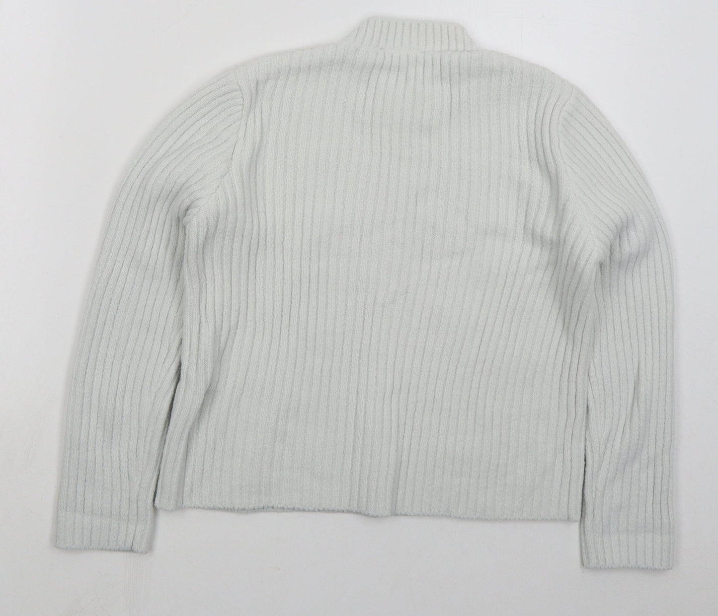 Womens UK Size 10 New Look White Pullover Jumper