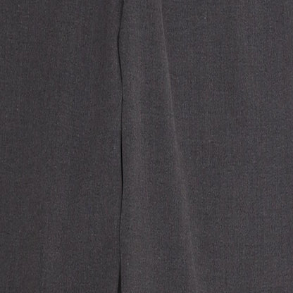 Classics Womens Grey  Polyester Trousers  Size 14 L27 in Regular