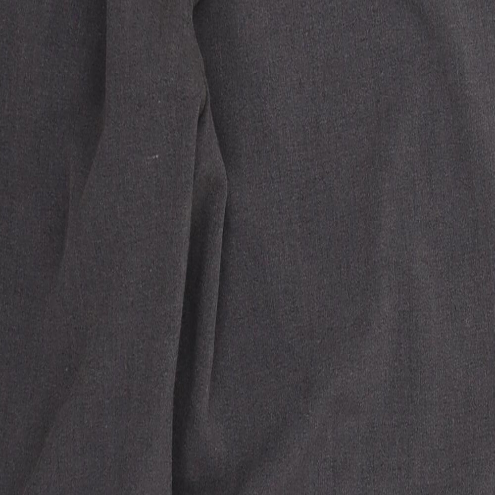 Classics Womens Grey  Polyester Trousers  Size 14 L27 in Regular