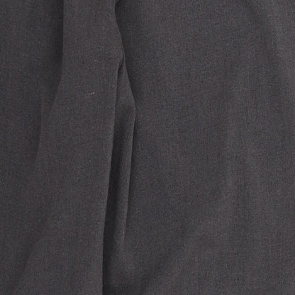 Classics Womens Grey  Polyester Trousers  Size 14 L27 in Regular