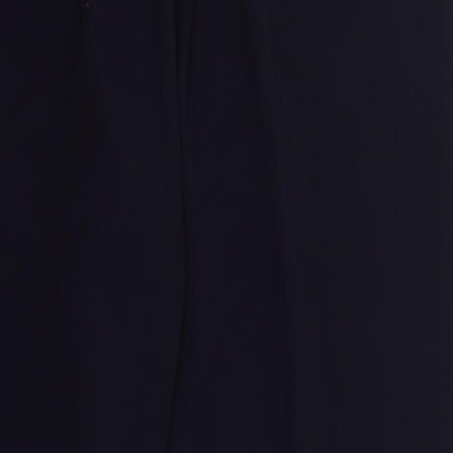 Classic Womens Blue  Polyester Trousers  Size 16 L27 in Regular Drawstring