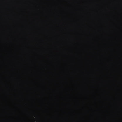 Primark Womens Black Crew Neck  Viscose Pullover Jumper Size 12