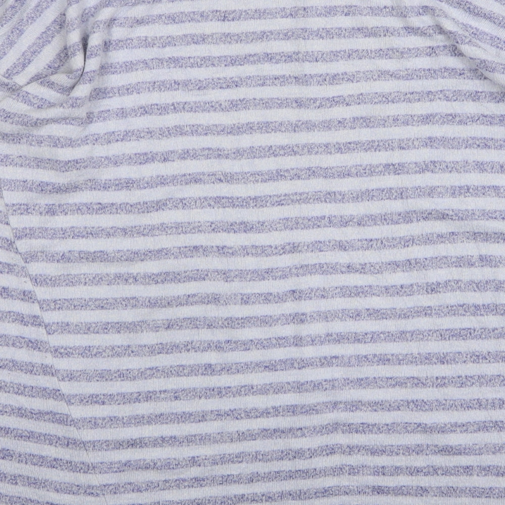 Womens UK Size L Retrology Blue Pullover Jumper