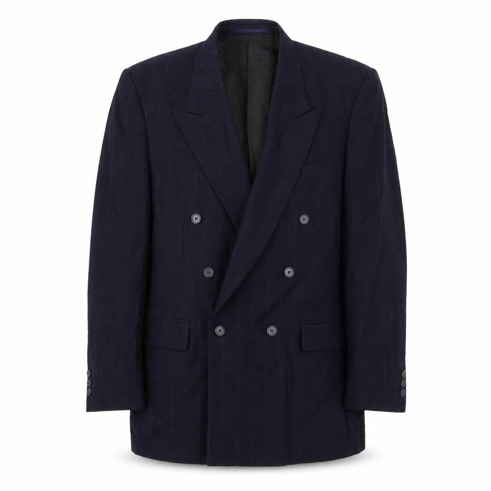 Mens UK Size 42 George Regular Blue Suit Jacket