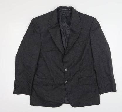 Mens UK Size 38 Mr Harry Regular Grey Suit Jacket