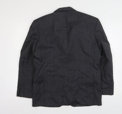 Mens UK Size 38 Mr Harry Regular Grey Suit Jacket
