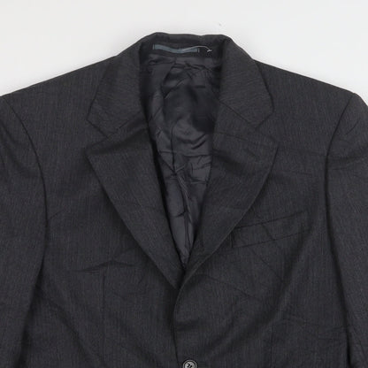 Mens UK Size 38 Mr Harry Regular Grey Suit Jacket