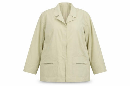Vestino Womens Beige  Polyester Jacket Suit Jacket Size 16