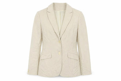 Womens UK Size 12 Debenhams Regular Beige Suit Jacket