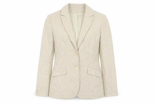 Womens UK Size 12 Debenhams Regular Beige Suit Jacket