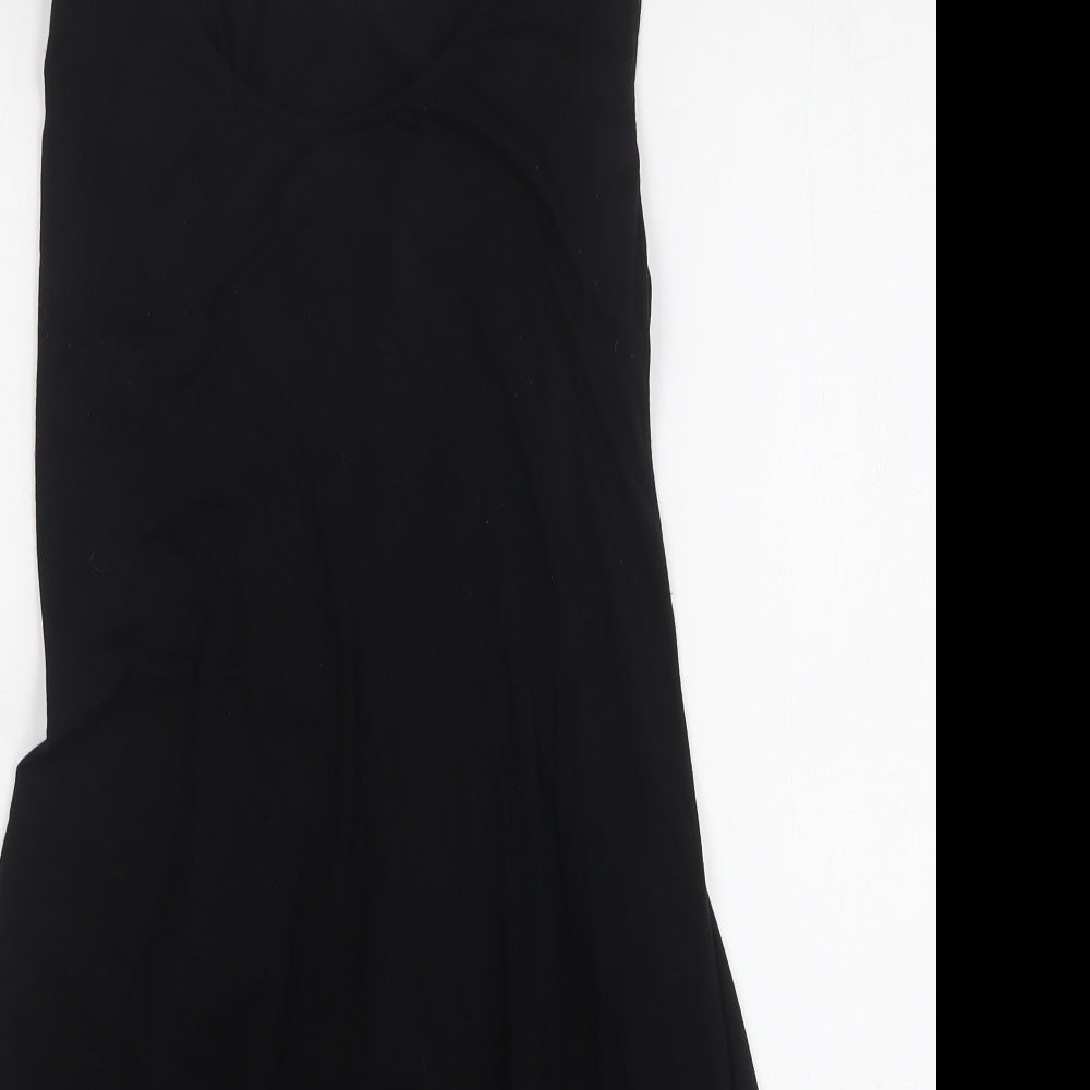 Kilian Kernes Senses Womens Black  Viscose Tank Dress  Size L  Round Neck
