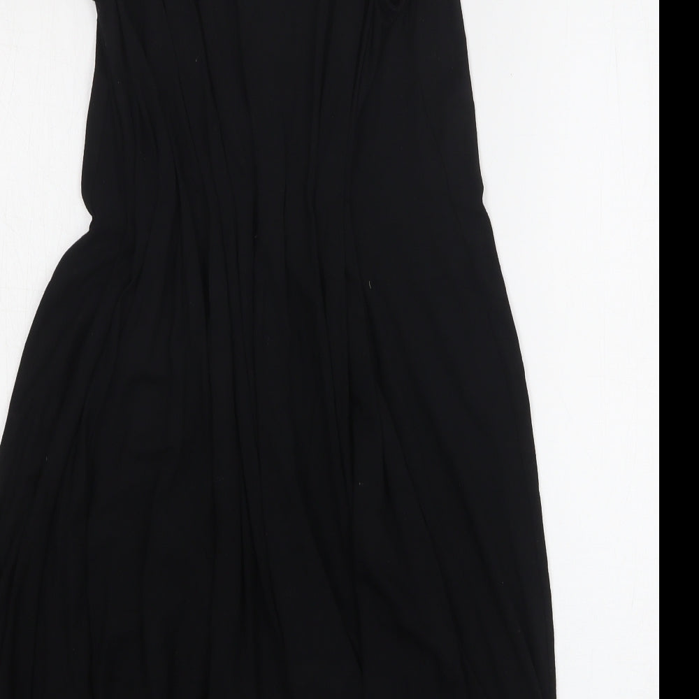 Kilian Kernes Senses Womens Black  Viscose Tank Dress  Size L  Round Neck