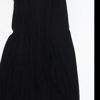 Kilian Kernes Senses Womens Black  Viscose Tank Dress  Size L  Round Neck