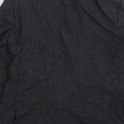 Vivaldi Mens Grey  Wool Jacket Suit Jacket Size 40