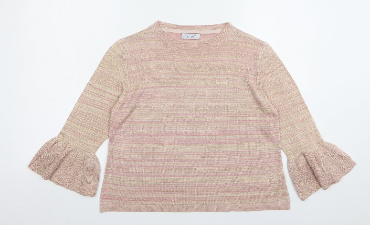 Womens UK Size 12 Marks and Spencer Pink Pullover Jumper