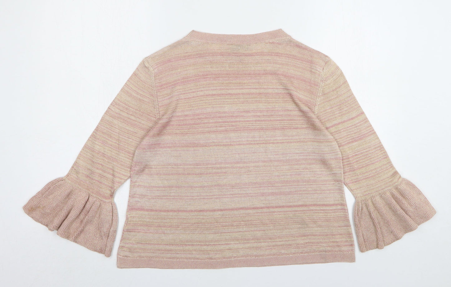 Womens UK Size 12 Marks and Spencer Pink Pullover Jumper