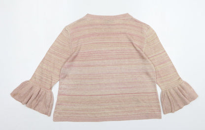 Womens UK Size 12 Marks and Spencer Pink Pullover Jumper