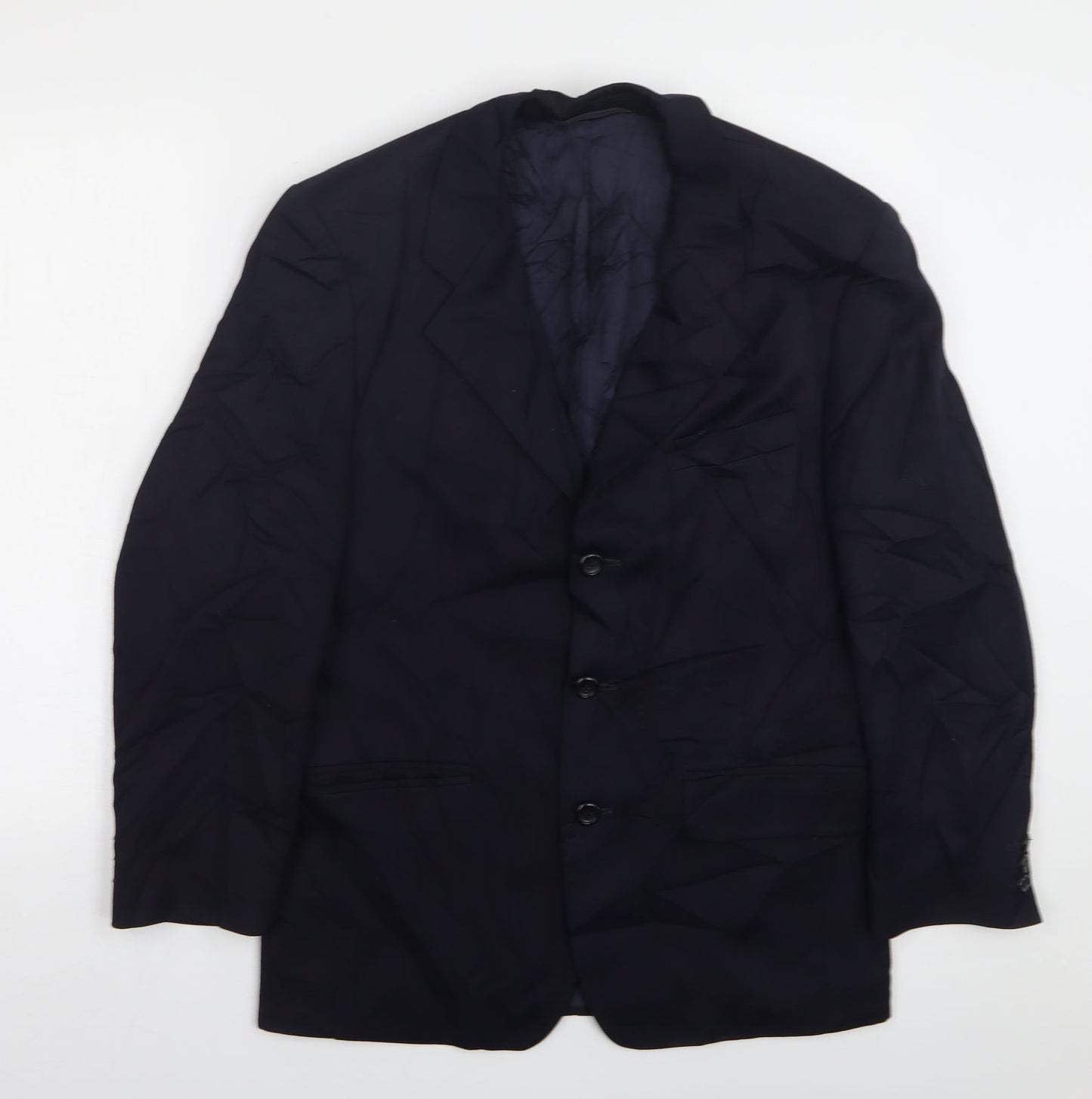 Mens UK Size 38 Burton Regular Blue Suit Jacket