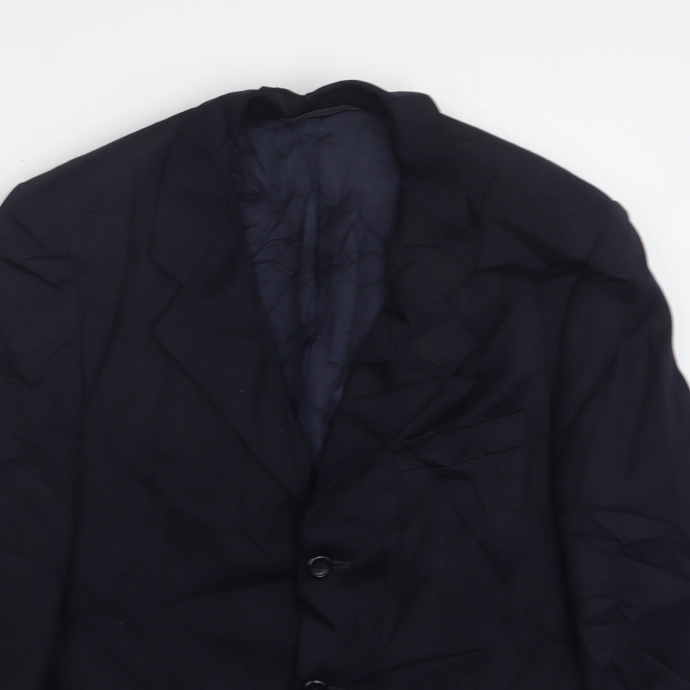 Mens UK Size 38 Burton Regular Blue Suit Jacket