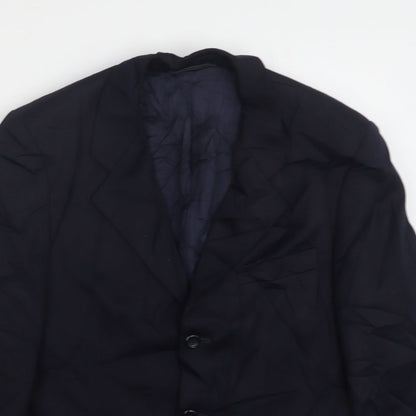 Mens UK Size 38 Burton Regular Blue Suit Jacket