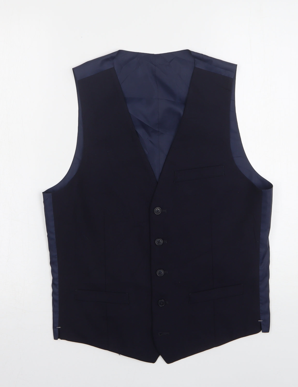 Mens UK Size S Marks and Spencer Regular Blue Suit Jacket