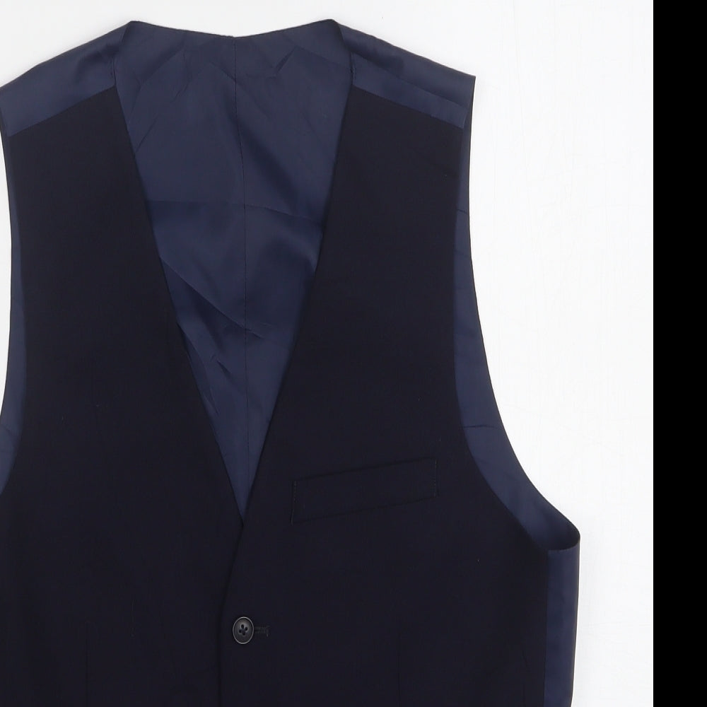 Mens UK Size S Marks and Spencer Regular Blue Suit Jacket